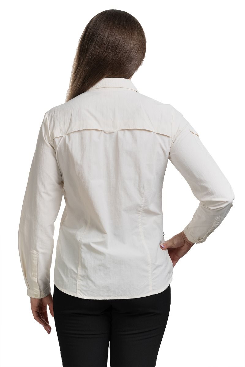 KOSZULA NOSILIFE ADVENTURE LONG SLEEVED III WOMEN-SEA SALT