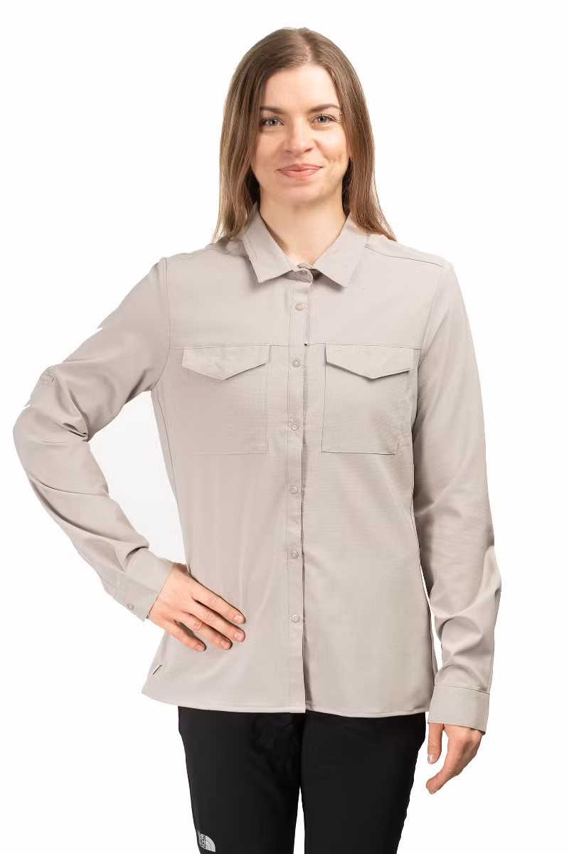 KOSZULA NOSILIFE PRO III LONG SLEEVED WOMEN-SOFT MUSHROOM