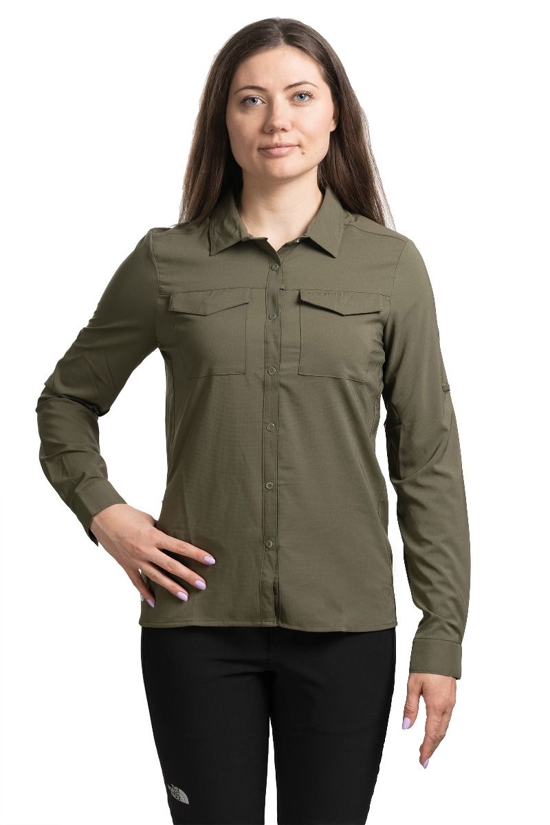 KOSZULA NOSILIFE PRO III LONG SLEEVED WOMEN-WILD OLIVE