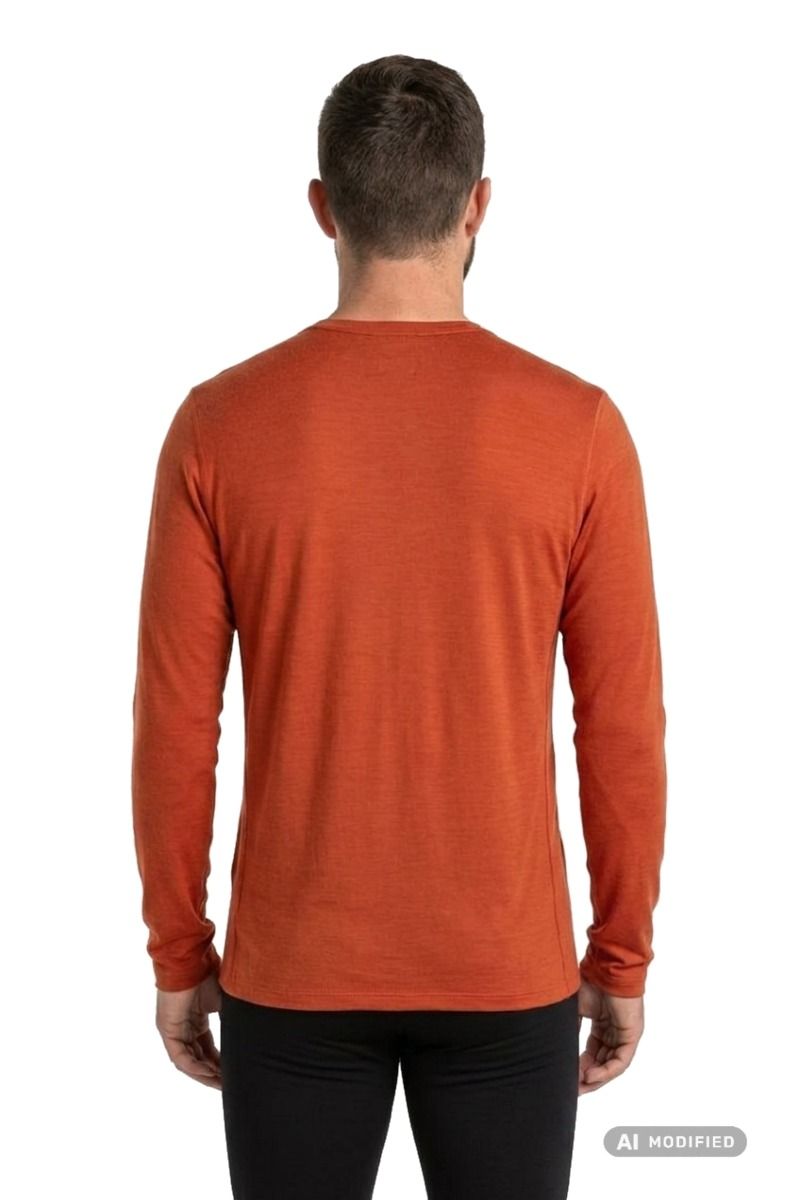 KOSZULKA 200 OASIS LS CREWE-AGATE