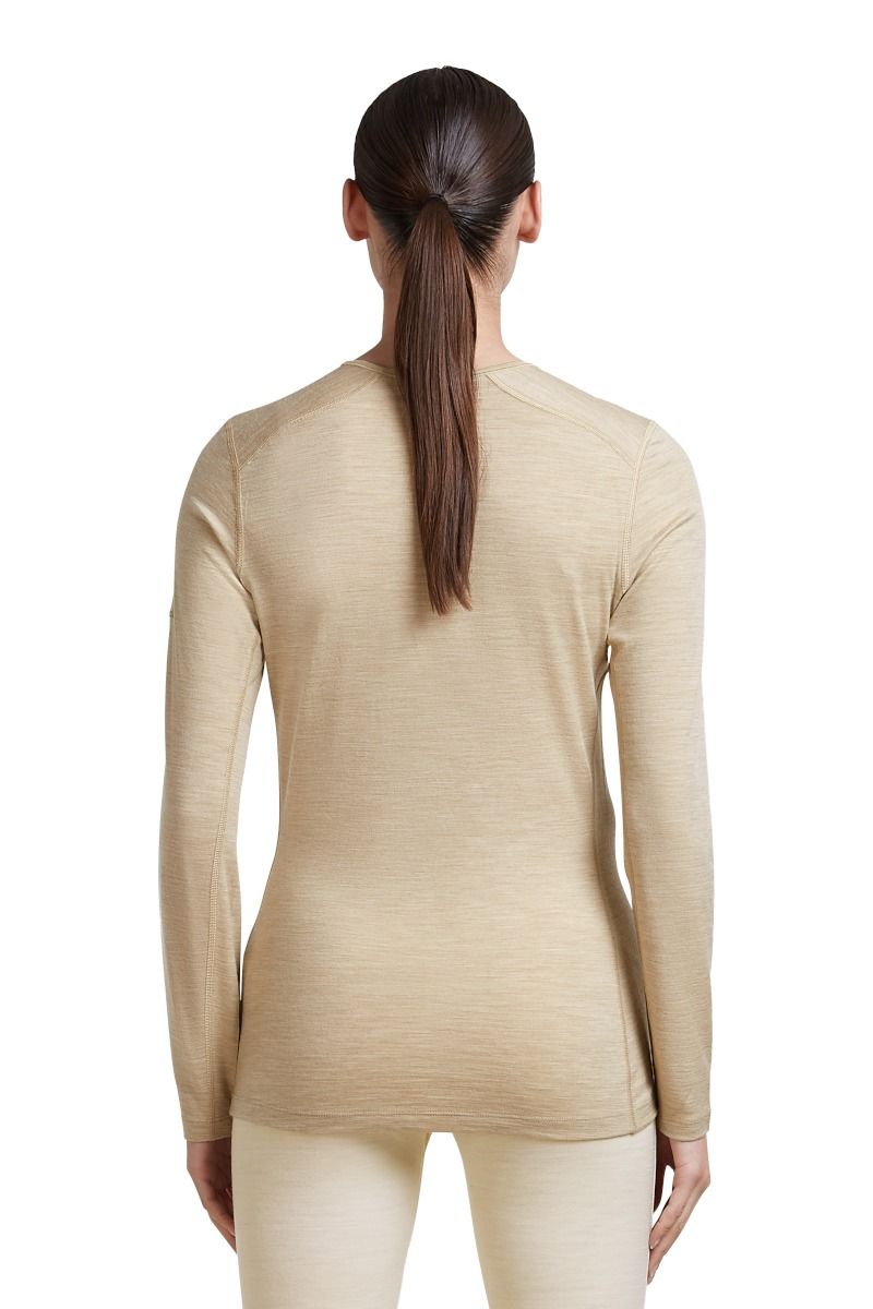 KOSZULKA 200 OASIS LS CREWE WOMEN-BAY HTHR
