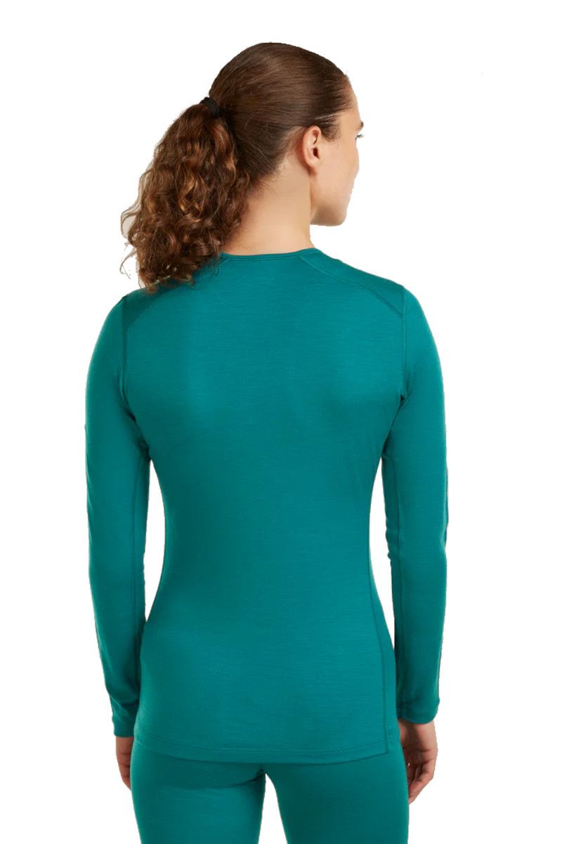 KOSZULKA 200 OASIS LS CREWE WOMEN-TIDAL TEAL