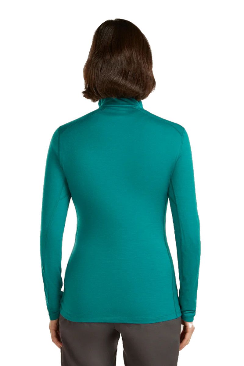KOSZULKA 200 OASIS LS HALF ZIP WOMEN-TIDAL TEAL