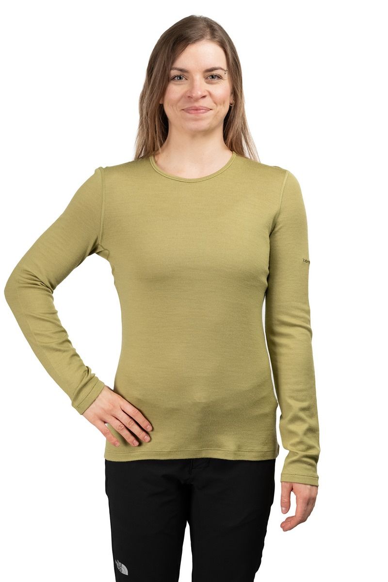 KOSZULKA 260 TECH LS CREWE WOMEN-OLIVE