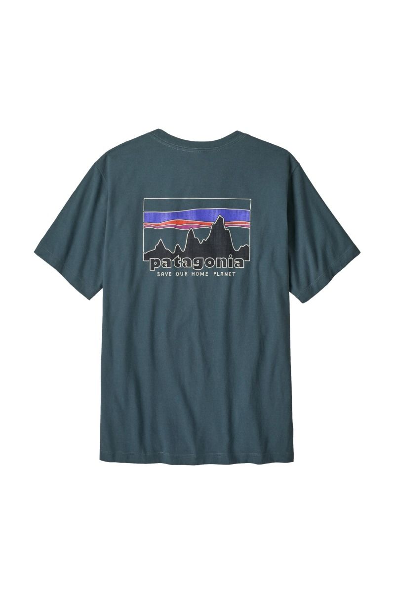 KOSZULKA '73 SKYLINE T-SHIRT-SUMMIT BLUE