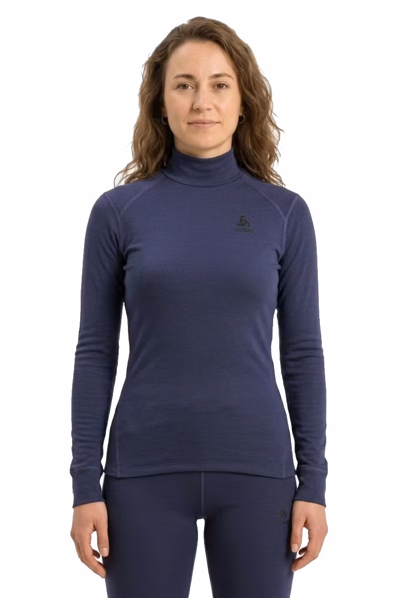 KOSZULKA ACTIVE WARM BI TOP TURTLE NECK LS WOMEN-SKIPPER BLUE