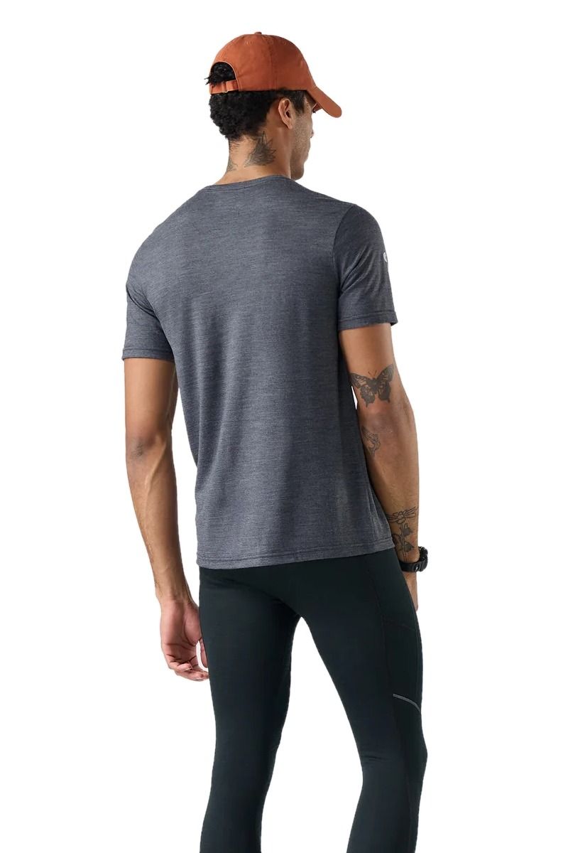 KOSZULKA ALPINE TRACE ACTIVE SS GRAPHIC TEE-CHARCOAL HEATHER