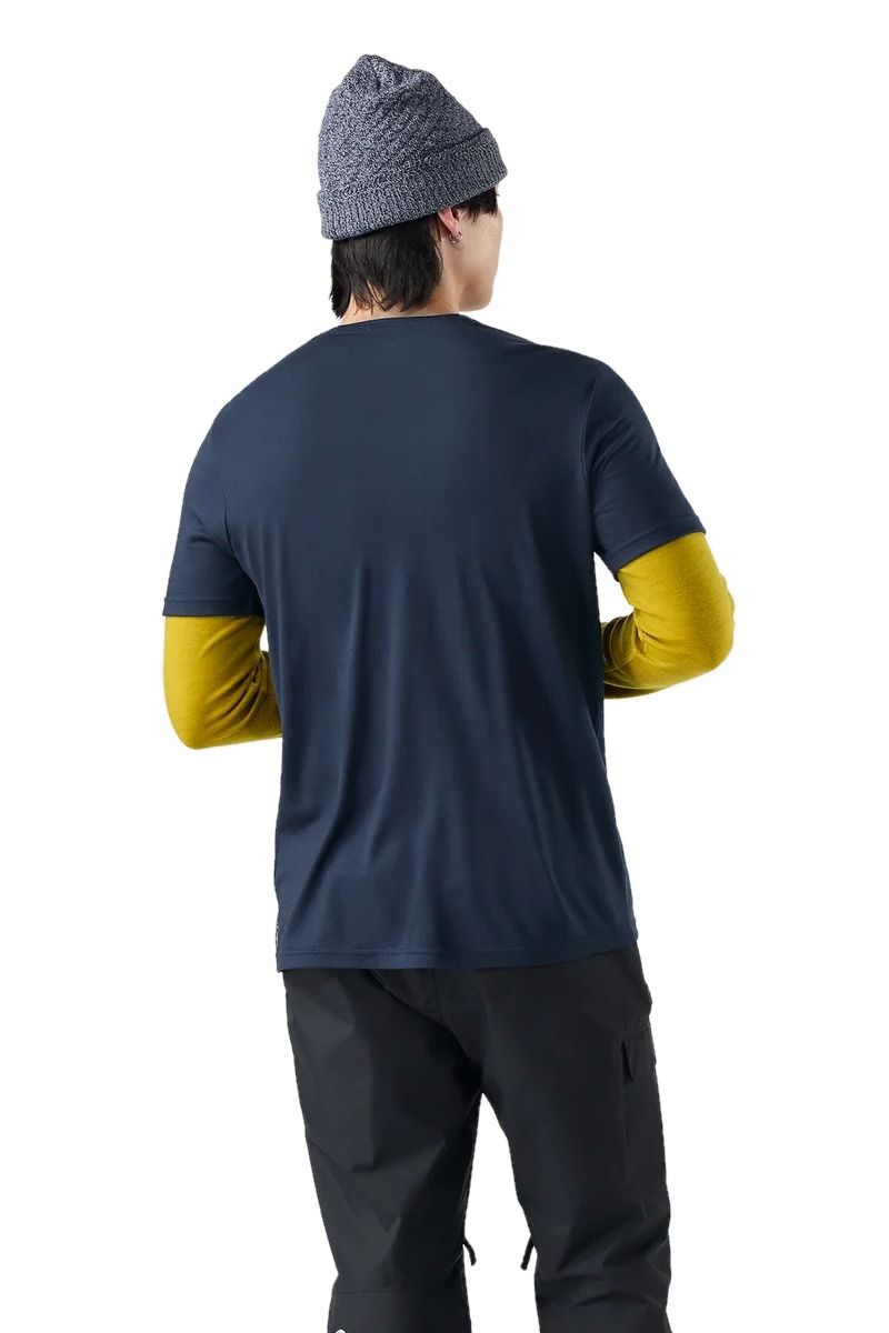 KOSZULKA ALPINE TRACE ACTIVE SS GRAPHIC TEE-DEEP NAVY