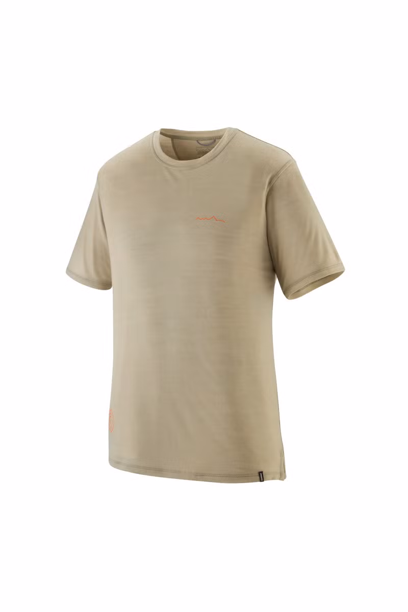 KOSZULKA CAP COOL MERINO GRAPHIC-MULTI-PITCH-WEATHERED STONE