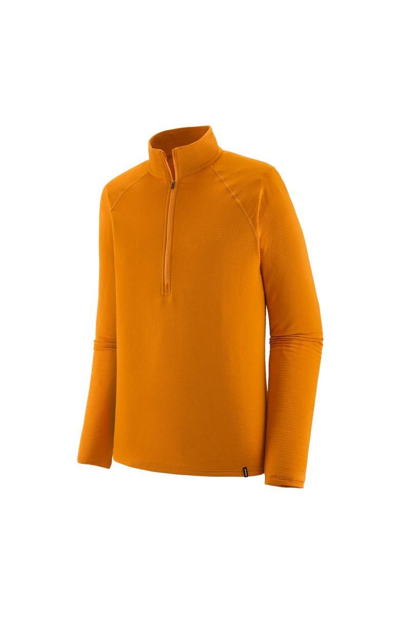 KOSZULKA CAP THERMAL WEIGHT ZIP NECK-AUTUMN ORANGE