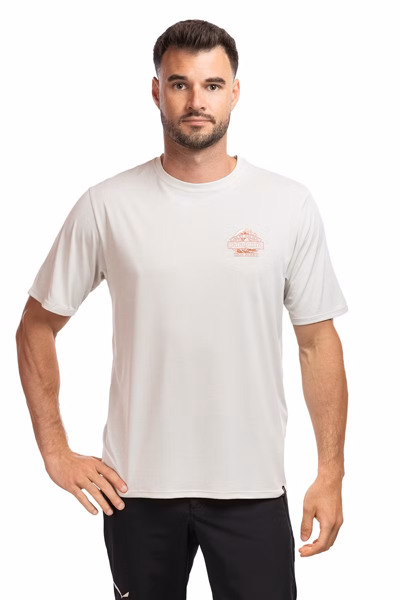 KOSZULKA CAPILENE COOL DAILY SHIRT GREAT WAVES-DYNO WHITE