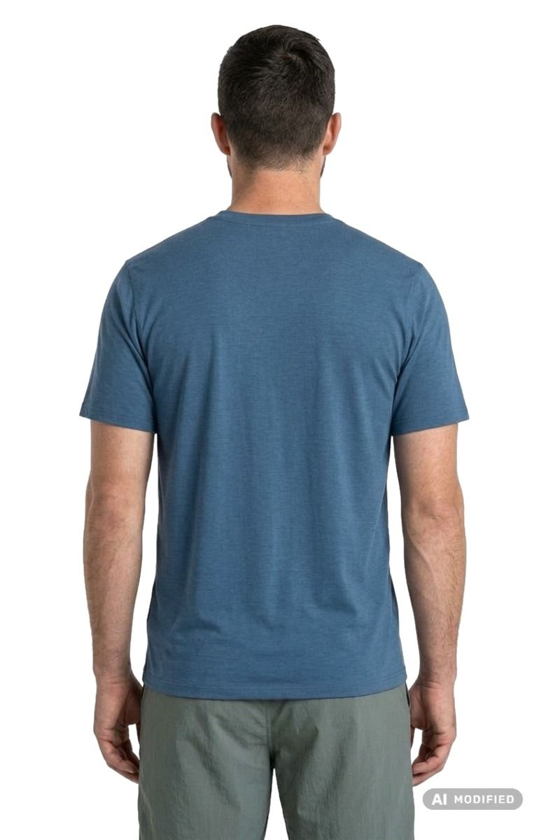 KOSZULKA CAPILENE COOL TRAIL SHIRT STRATAPEAKS-AQUATIC BLUE