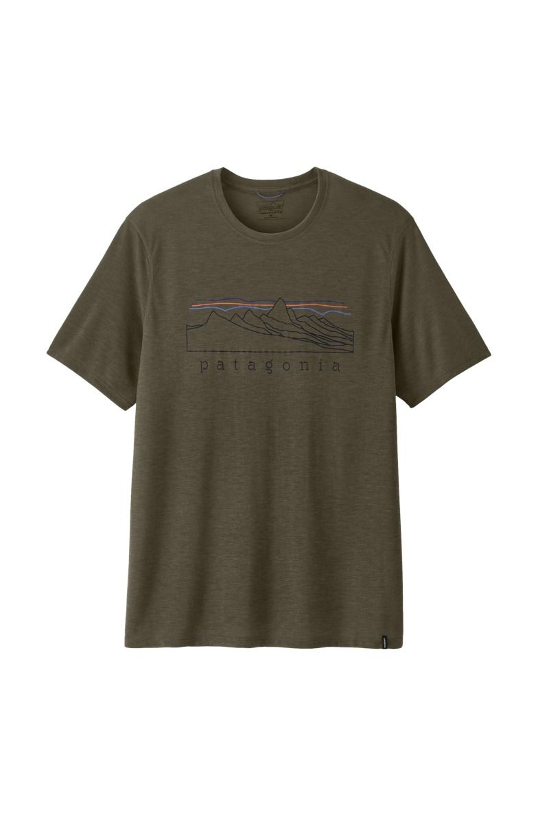 KOSZULKA CAPILENE COOL TRAIL SHIRT STRATAPEAKS-BASIN GREEN