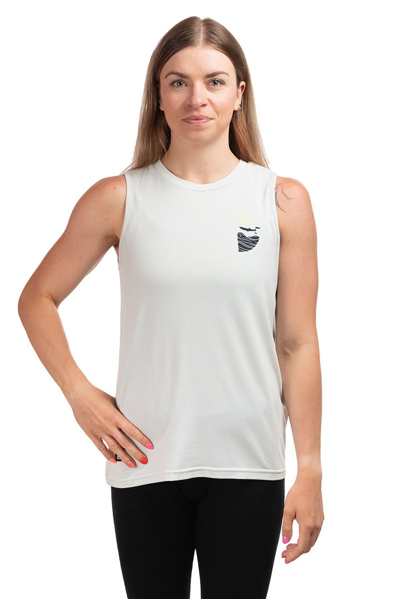 KOSZULKA CATALINA BAMBOO TANK WOMEN-LIGHT GREY