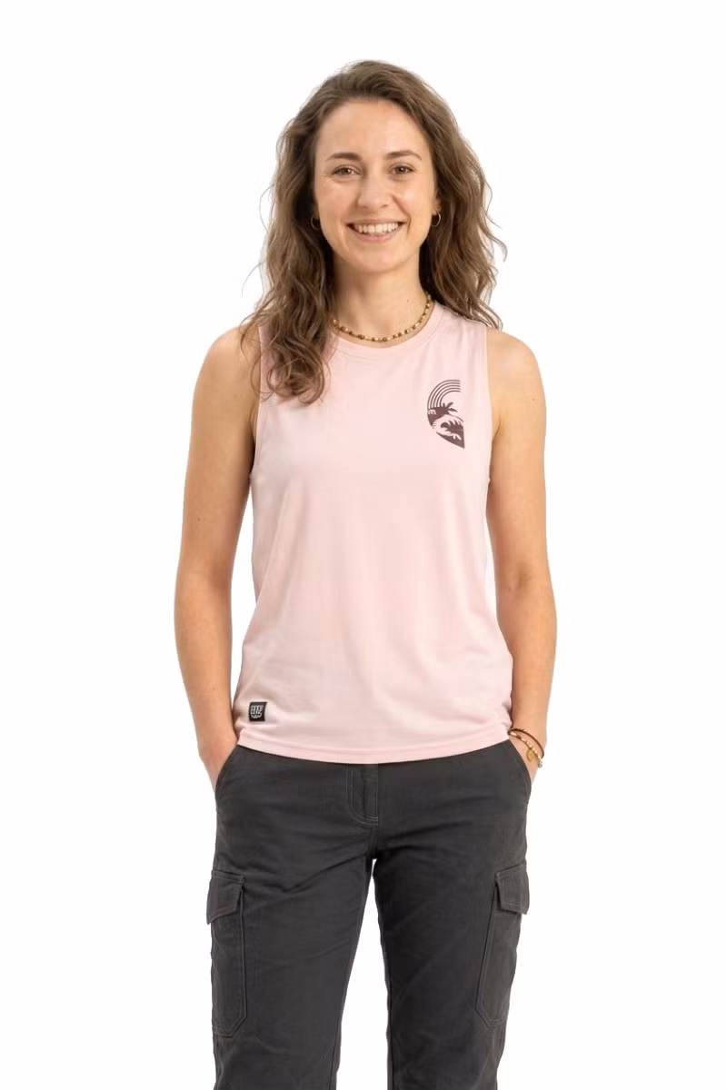 KOSZULKA CATALINA BAMBOO TANK WOMEN-LIGHT PINK