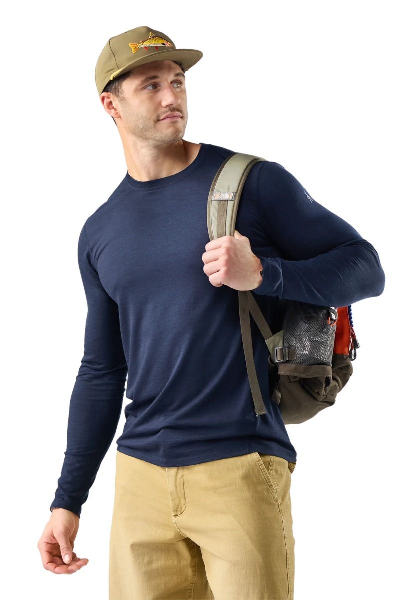 KOSZULKA CLASSIC ALL SEASON MERINO BASE LAYER LONG SLEEVE-DEEP NAVY