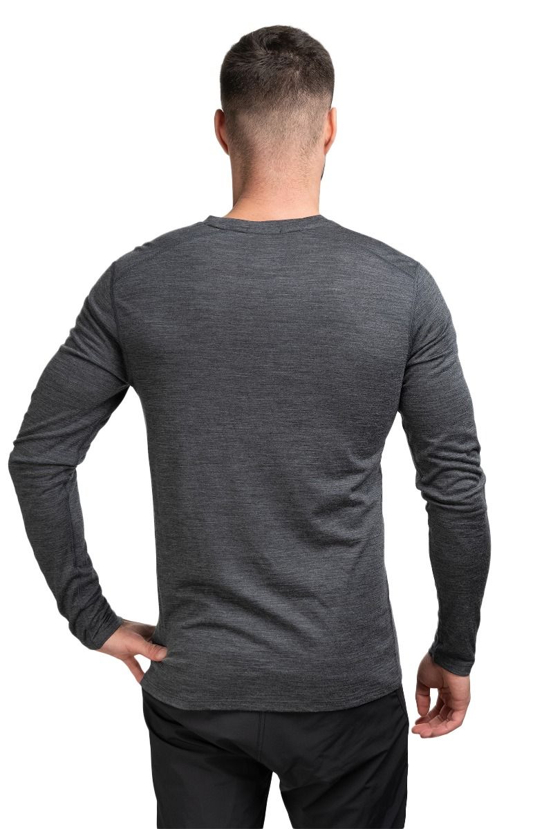 KOSZULKA CLASSIC ALL SEASON MERINO BASE LAYER LONG SLEEVE-IRON HEATHER