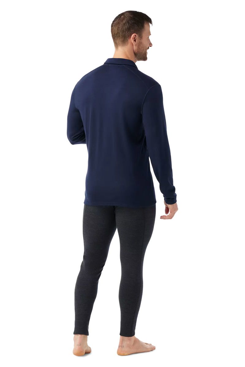 KOSZULKA CLASSIC THERMAL MERINO BASE LAYER 1/4 ZIP-DEEP NAVY