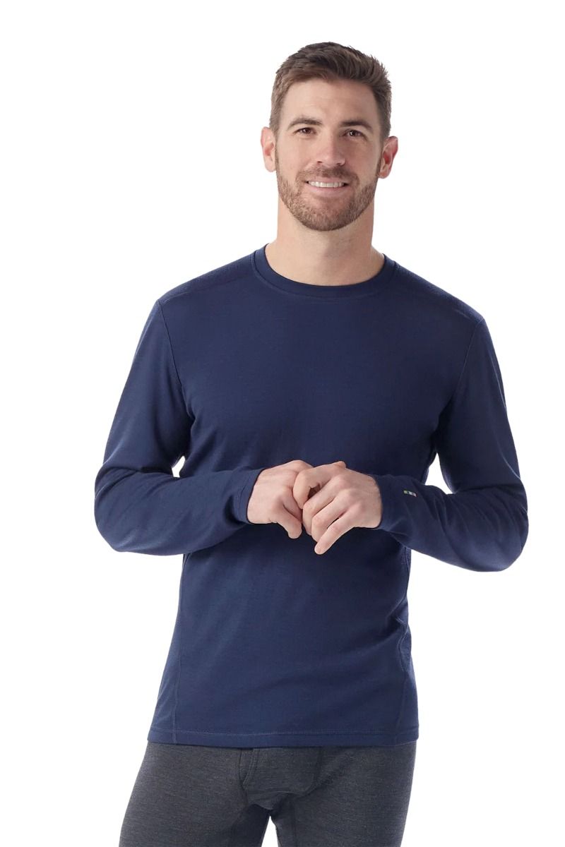 KOSZULKA CLASSIC THERMAL MERINO BASE LAYER CREW-DEEP NAVY
