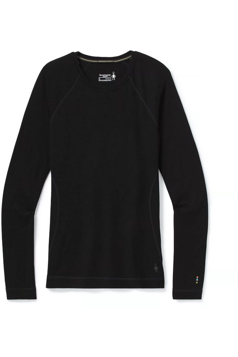 KOSZULKA CLASSIC THERMAL MERINO BASE LAYER CREW WOMEN-BLACK