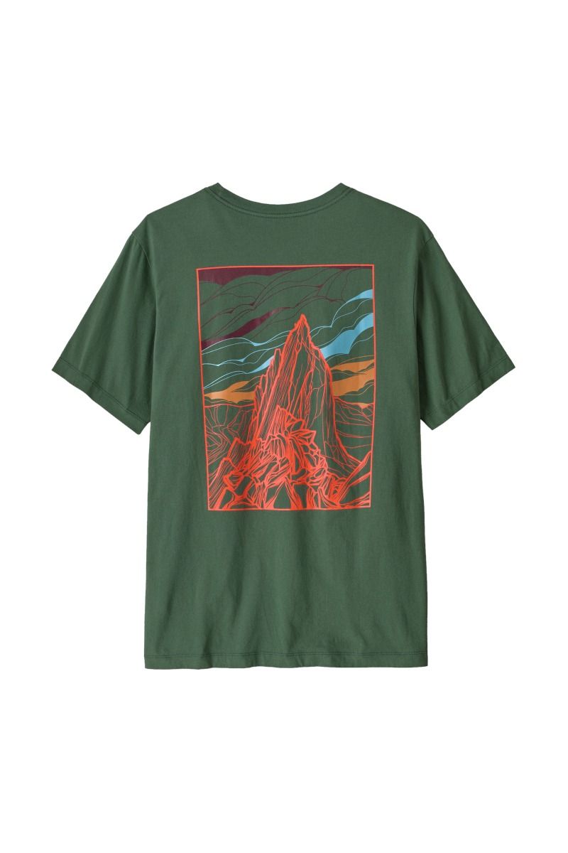 KOSZULKA CLOUD CRAG T-SHIRT-CANOPY GREEN