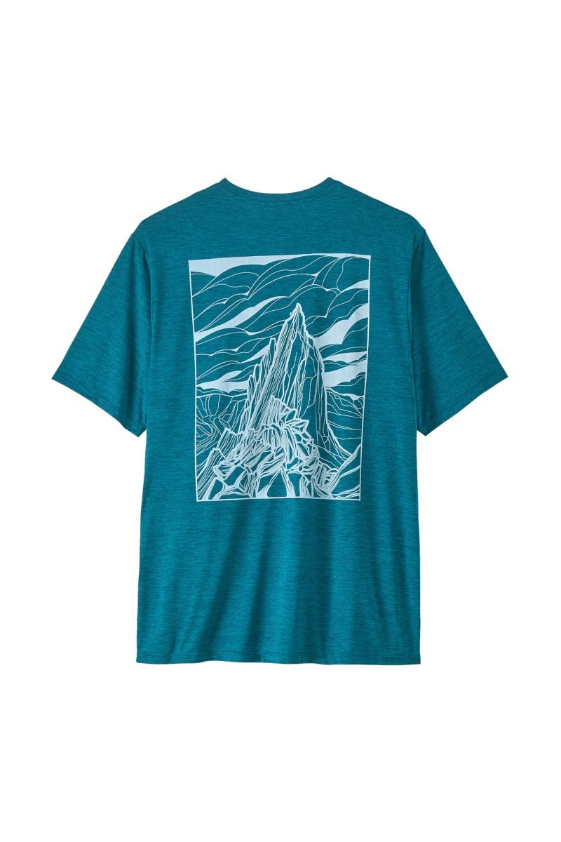 KOSZULKA CLOUD CRAG T-SHIRT-GLACIAL BLUE-LIGHT GLACIAL BLUE-X-DYE