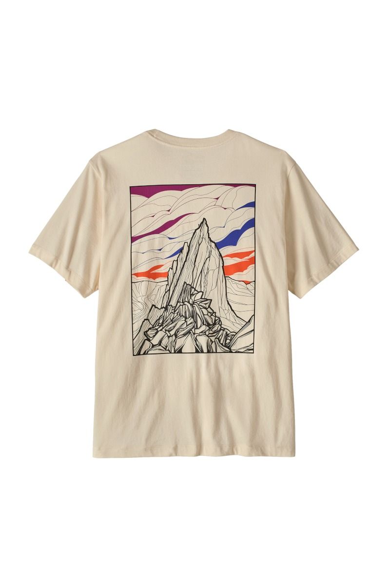 KOSZULKA CLOUD CRAG T-SHIRT-UNDYED NATURAL