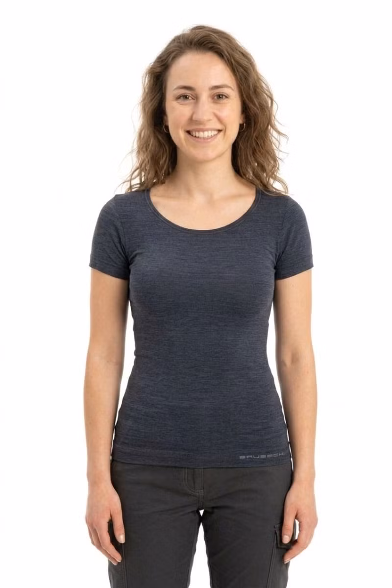 KOSZULKA COMFORT WOOL SS1102W-DARK JEANS