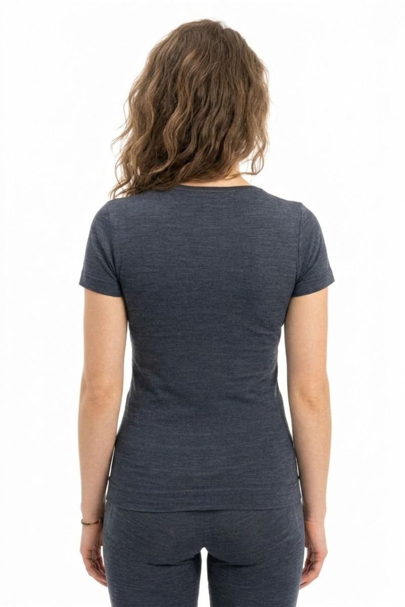 KOSZULKA COMFORT WOOL SS1102W-DARK JEANS