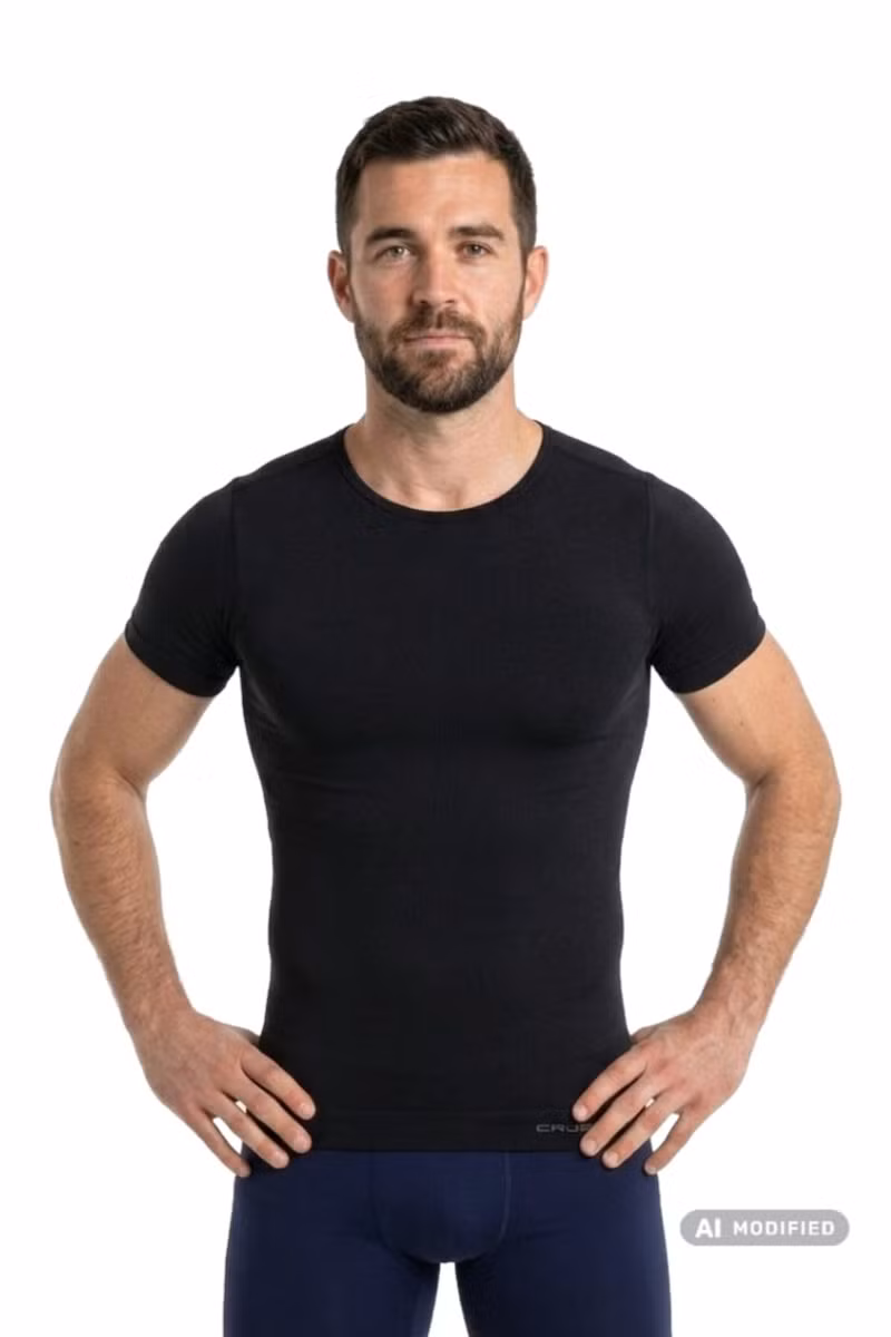 KOSZULKA COMFORT WOOL SS1103M-GRAPHITE