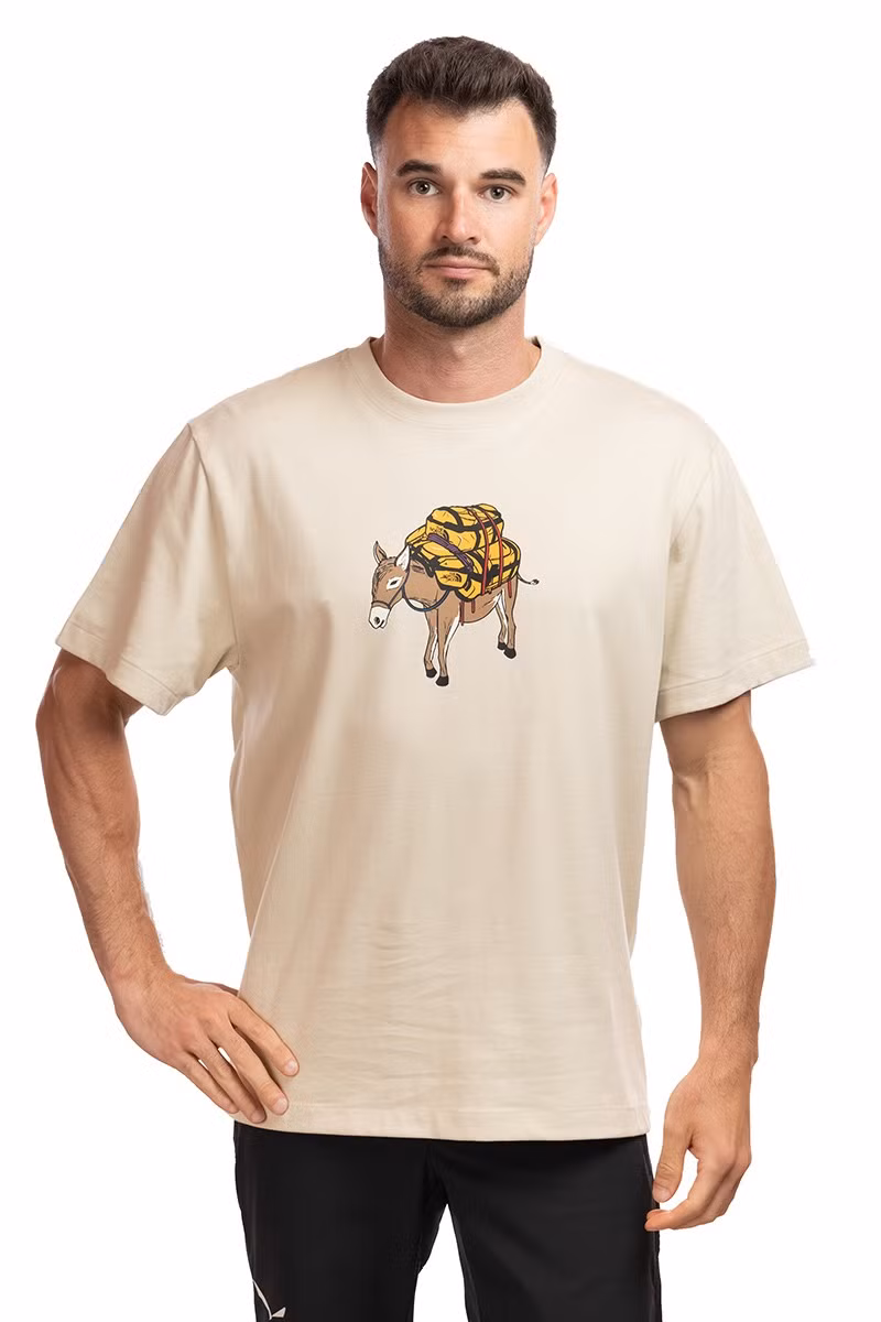 KOSZULKA DONKEY TAXI RELAXED SS-DESERT STONE