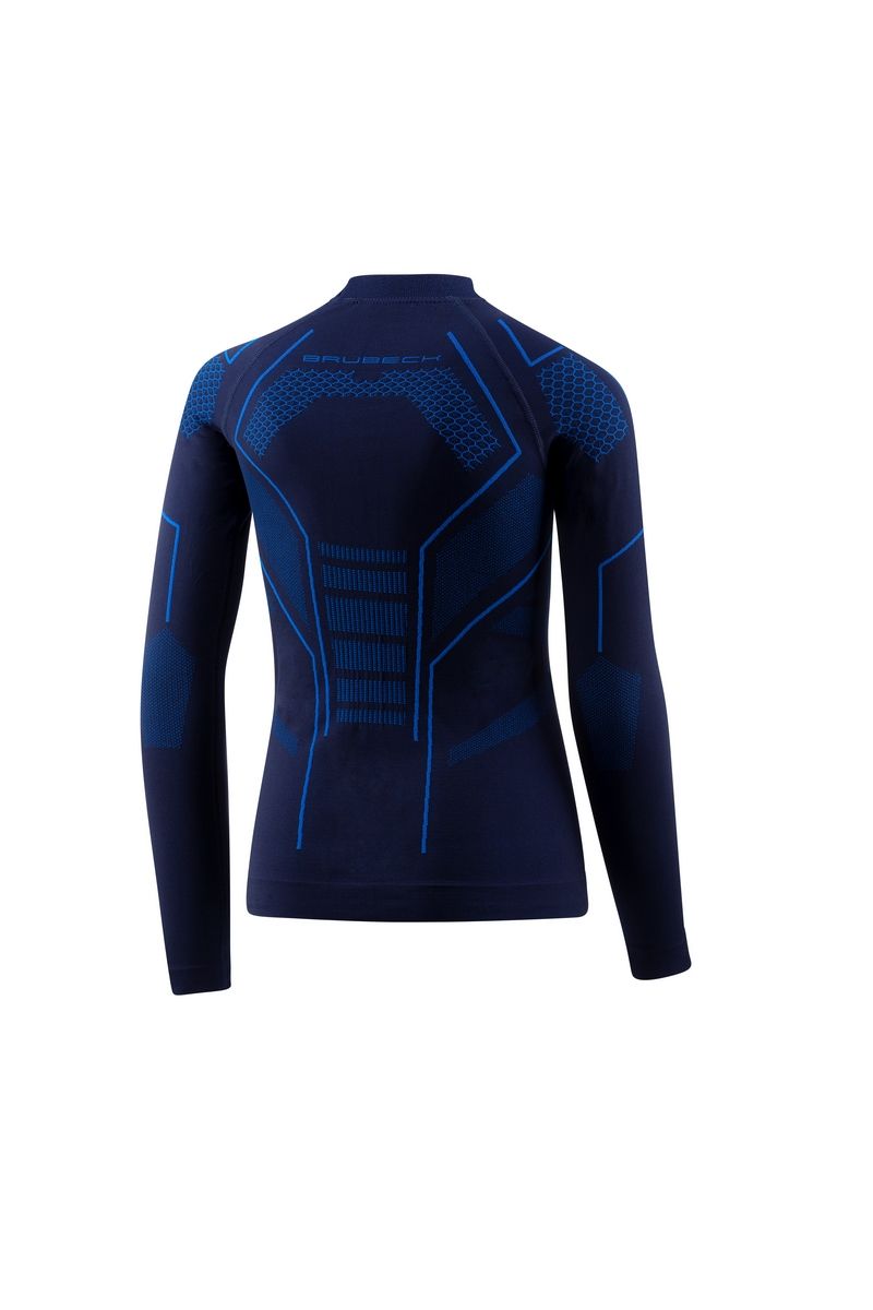 KOSZULKA DZIECIĘCA THERMO JUNIOR LS16120-DARK BLUE-BLUE
