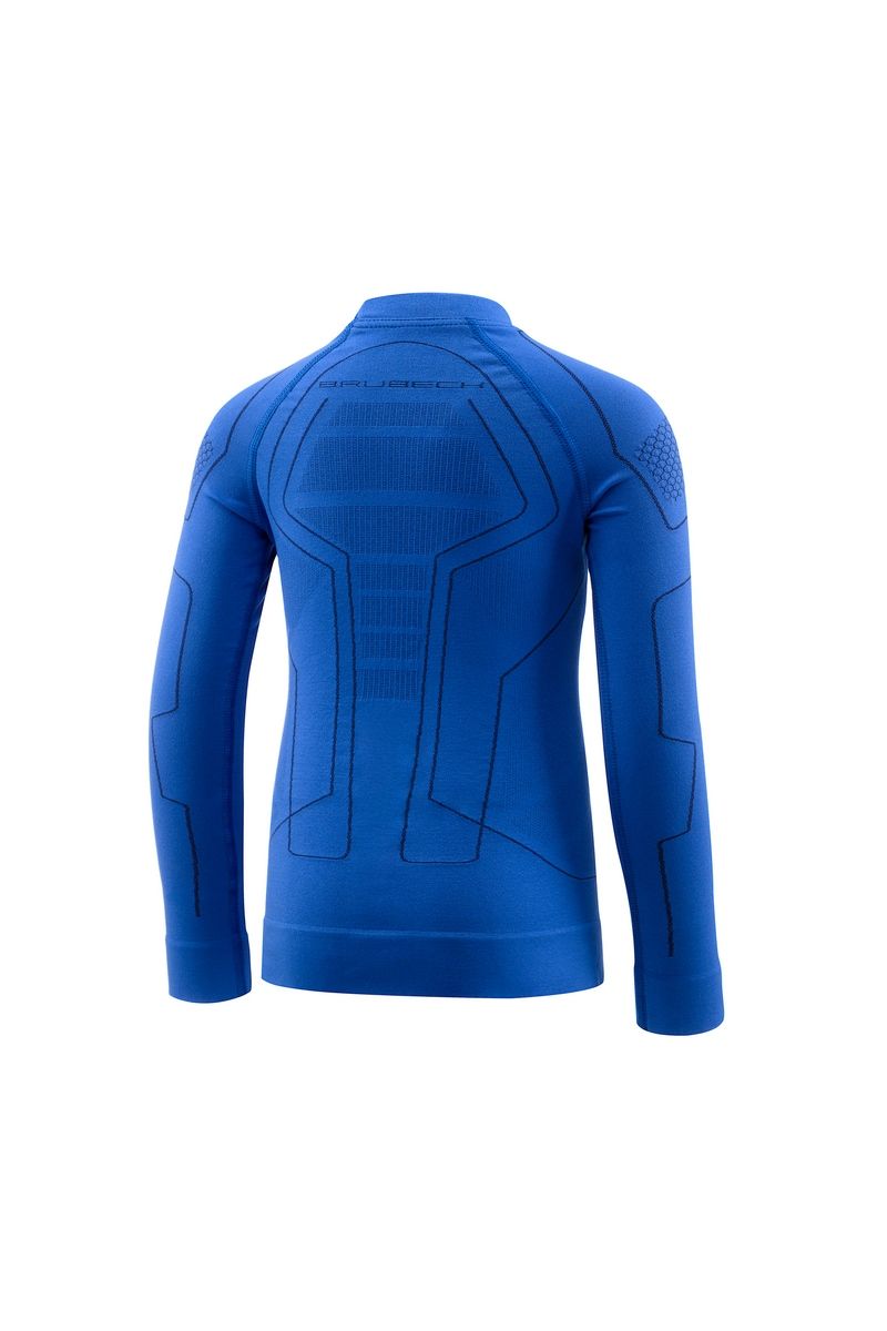 KOSZULKA DZIECIĘCA THERMO KIDS LS16110-BLUE-DARK BLUE