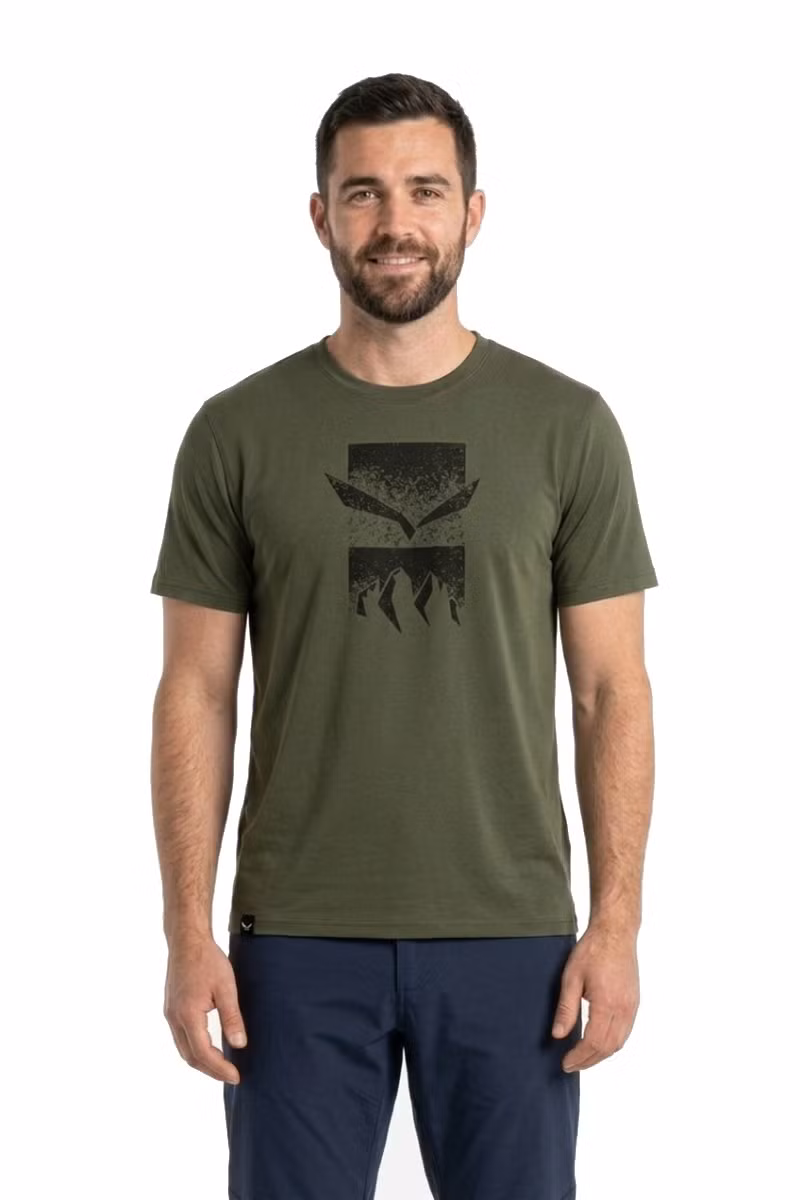 KOSZULKA EAGLE 3CIME-FADED GREEN