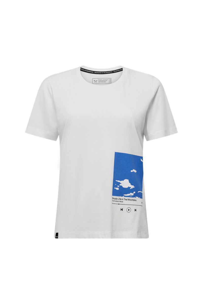KOSZULKA EAGLE COVER WOMEN-OPTICAL WHITE
