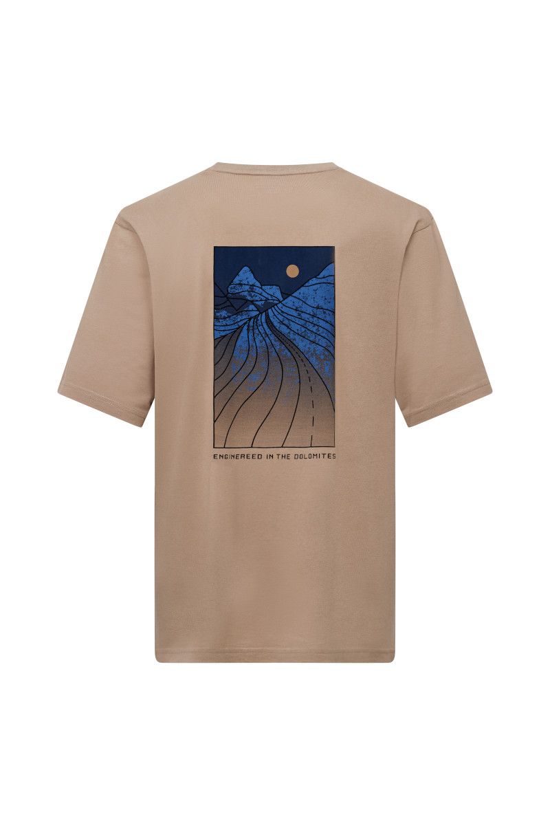 KOSZULKA EAGLE SUNSET LOOSE-QUICKSAND