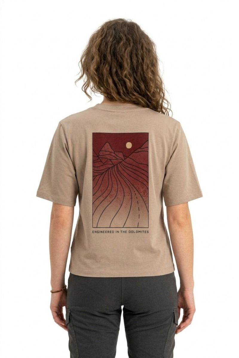 KOSZULKA EAGLE SUNSET LOOSE WOMEN-QUICKSAND
