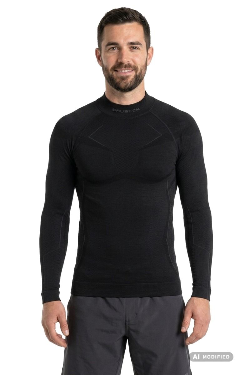 KOSZULKA EXTREME MERINO LS1666M-BLACK