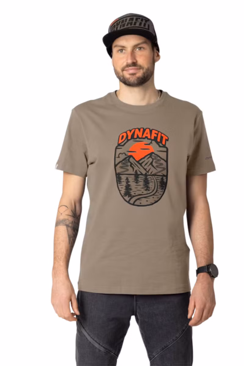 KOSZULKA GRAPHIC COTTON -FALLEN ROCK-HORIZON
