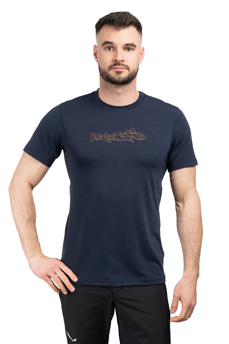 KOSZULKA GROUNDUP SKYLINE TEE-COSMOS