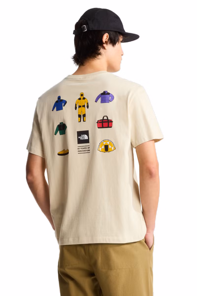 KOSZULKA ICON CELEBRATION REGULAR SS-DESERT STONE