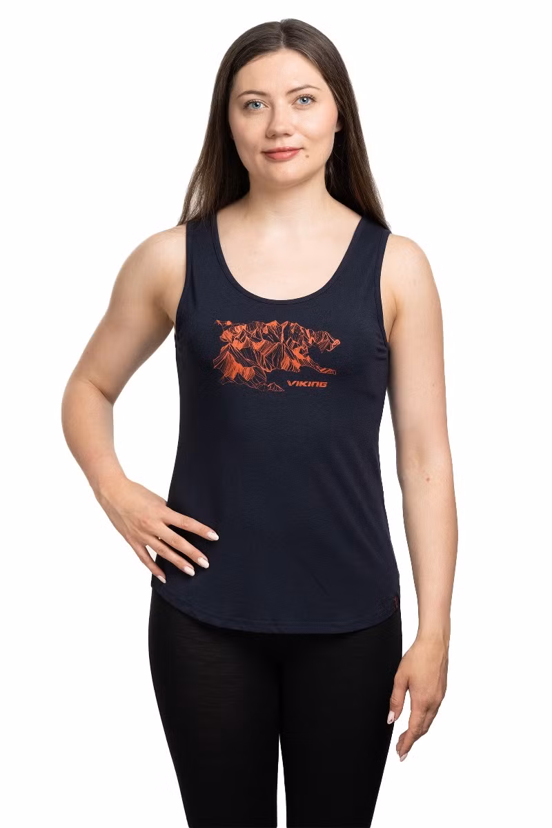 KOSZULKA LECHEE WOMEN-NAVY