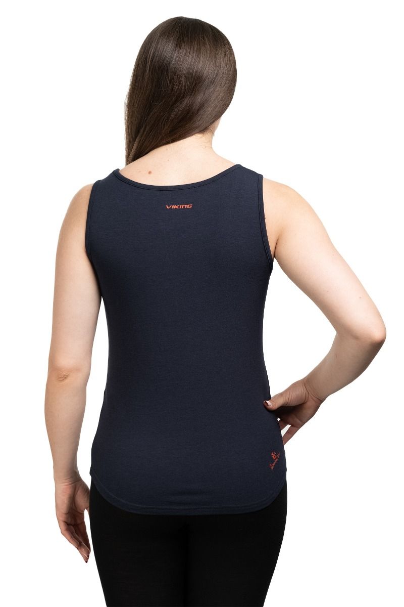 KOSZULKA LECHEE WOMEN-NAVY