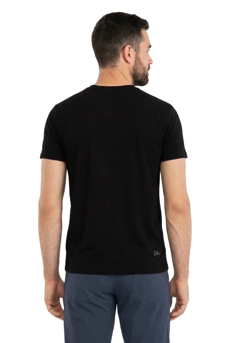KOSZULKA LENTA BAMBOO LIGHT-BLACK-GREY
