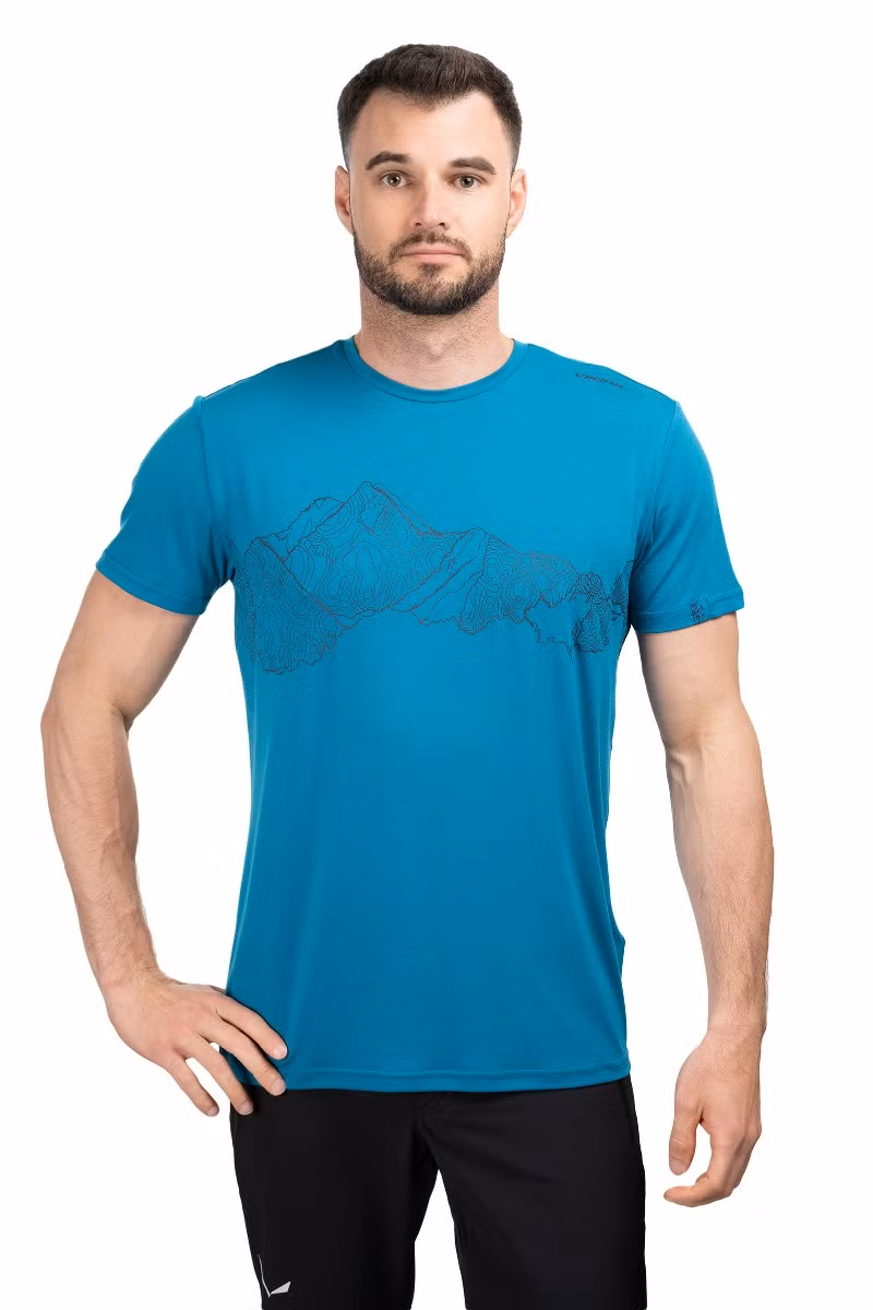 KOSZULKA LENTA BAMBOO LIGHT-BLUE-NAVY