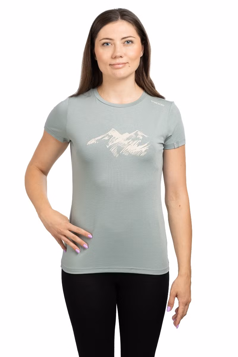 KOSZULKA LENTA BAMBOO LIGHT LADY-GREEN