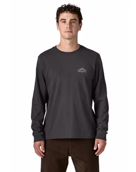 KOSZULKA L/S CLOUD CRAG T-SHIRT-INK BLACK
