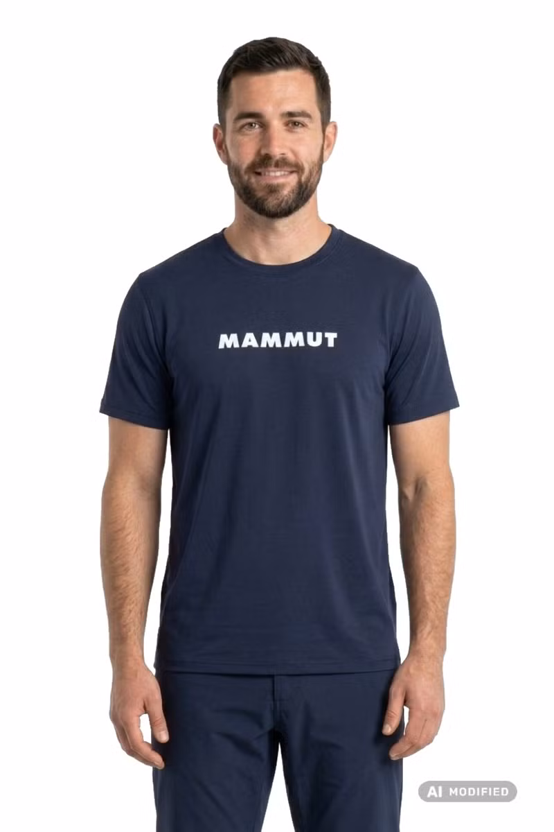 KOSZULKA MAMMUT CORE T-SHIRT LOGO-MARINE