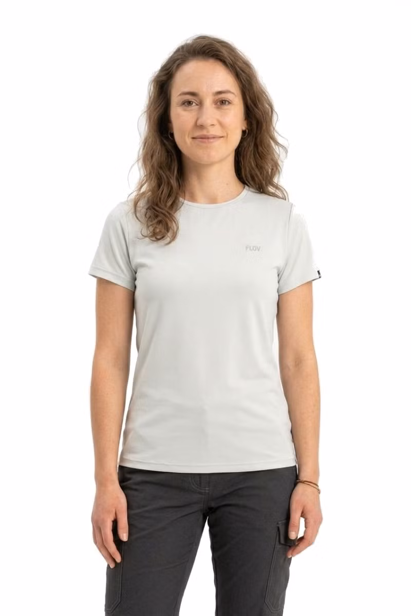 KOSZULKA MANRESA BAMBOO WOMEN-LIGHT GREY