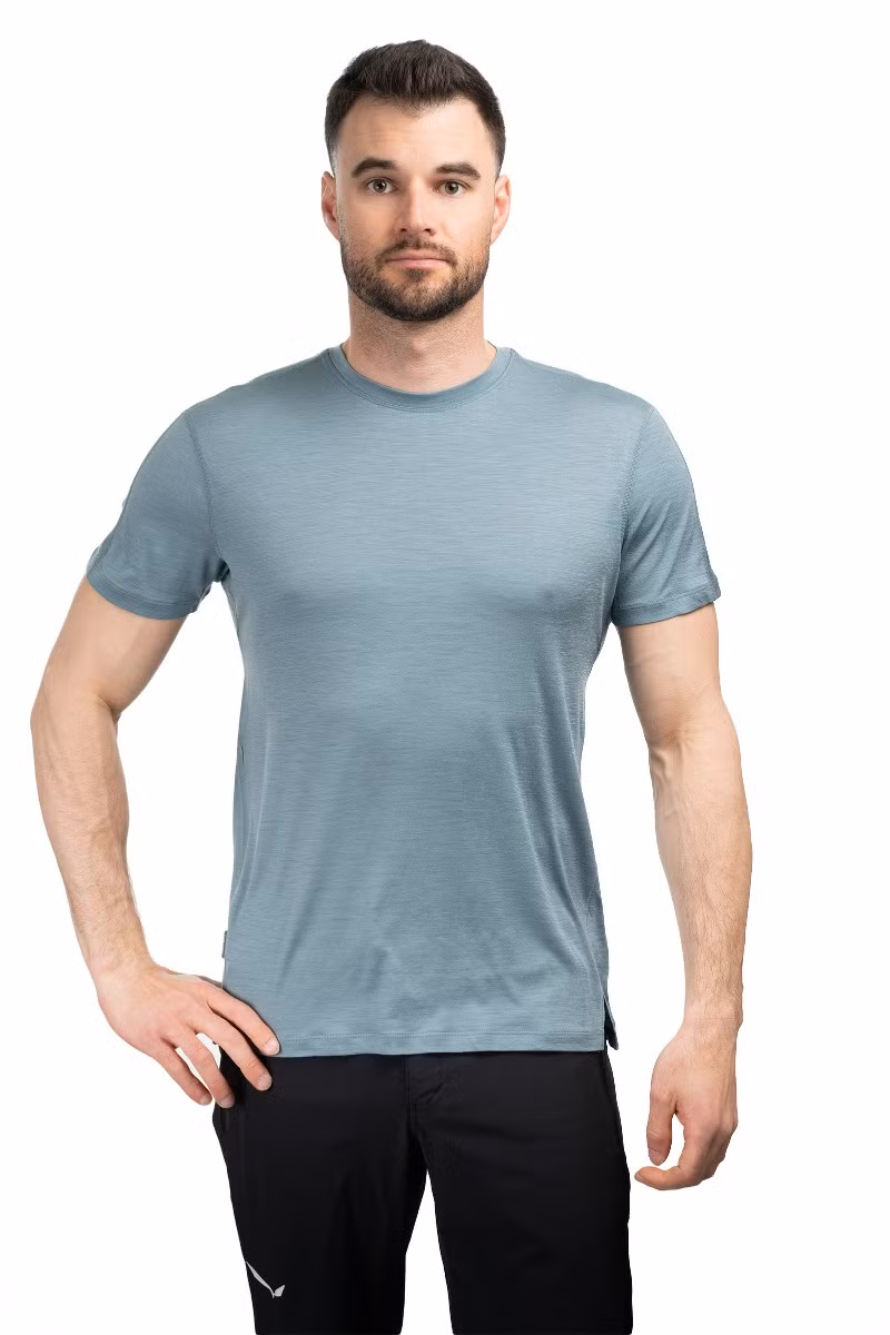 KOSZULKA MERINO 150 ACE SS TEE-BLUE ASH